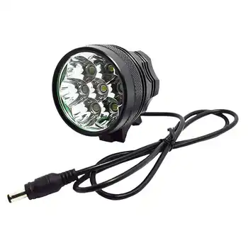 10000LM 7*T6 LED Bike Front Light Bicycle Handlamp Night Riding Cycling Flashlight + AC Charger + 9600mAh 18650 Battery Pack
10000LM 7*T6 LED Bike Front Light Bicycle Handlamp Night Riding Cycling Flashlight + AC Charger + 9600mAh 18650 Battery Pack