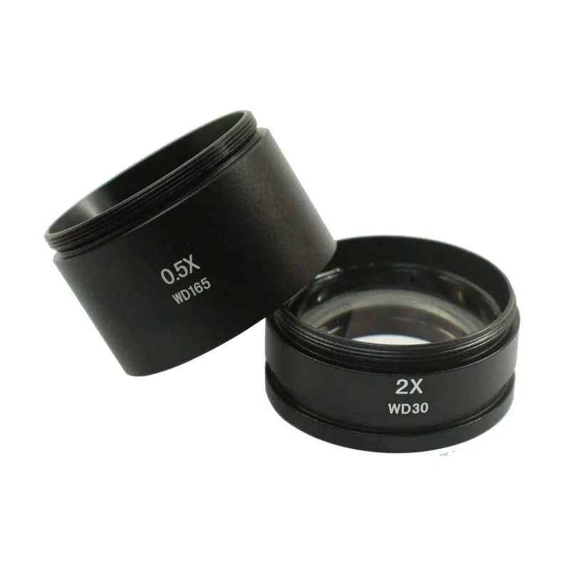 SZM 0.5X 0.7X 2X Auxiliary Objective For Trinocular Binocular Stereo Microscope Increase Working Distance Increase the Multiple
SZM 0.5X 0.7X 2X Auxiliary Objective For Trinocular Binocular Stereo Microscope Increase Working Distance Increase the Multiple