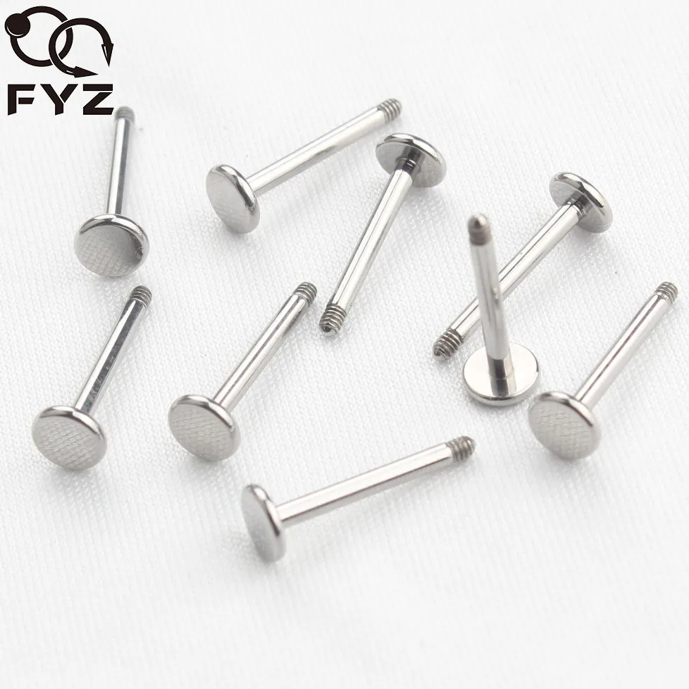 50pcs/lot Highly Polished 14G 16G Solid G23 Titanium Labret Ring Bar Lip Piercing Labret Replacement Piercing Body Jewelry
50pcs/lot Highly Polished 14G 16G Solid G23 Titanium Labret Ring Bar Lip Piercing Labret Replacement Piercing Body Jewelry