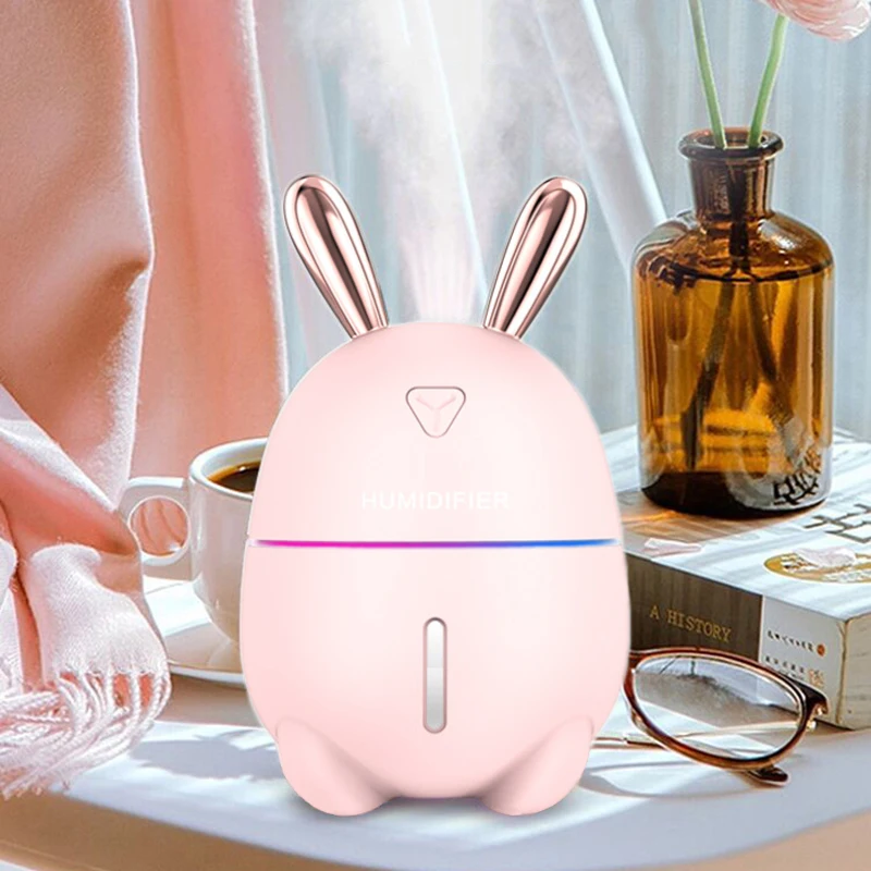 USB Ultrasonic Air Humidifier Essential Oil Diffuser LED Night Light Humidification Diffuser for Home Car Office Mist Makeer
USB Ultrasonic Air Humidifier Essential Oil Diffuser LED Night Light Humidification Diffuser for Home Car Office Mist Makeer