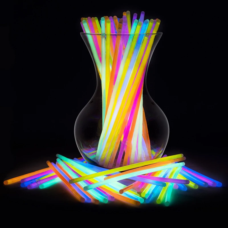 100 Pcs Multifunction Party Fluorescence Glow Light Skewers Bracelets Necklaces Neon Wedding Party Stickers clothes led
100 Pcs Multifunction Party Fluorescence Glow Light Skewers Bracelets Necklaces Neon Wedding Party Stickers clothes led