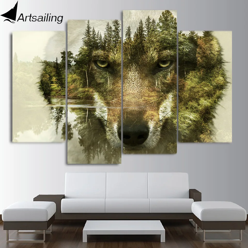 HD printed 5 piece canvas art Abstract animal wolf woods painting wall pictures for living room modern free shipping/CU-2249B
HD printed 5 piece canvas art Abstract animal wolf woods painting wall pictures for living room modern free shipping/CU-2249B