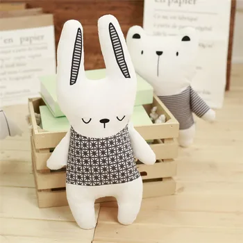 New printed cotton toy polar bear striped rabbit children comfort pillow girls room decoration
New printed cotton toy polar bear striped rabbit children comfort pillow girls room decoration