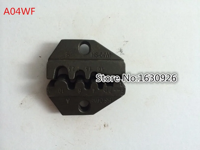 A04WF Die Sets for HS-04WF FSE-04WF AM-10 EM-6B1 EM-6B2 CRIMPING PILER Crimping machine one set
A04WF Die Sets for HS-04WF FSE-04WF AM-10 EM-6B1 EM-6B2 CRIMPING PILER Crimping machine one set