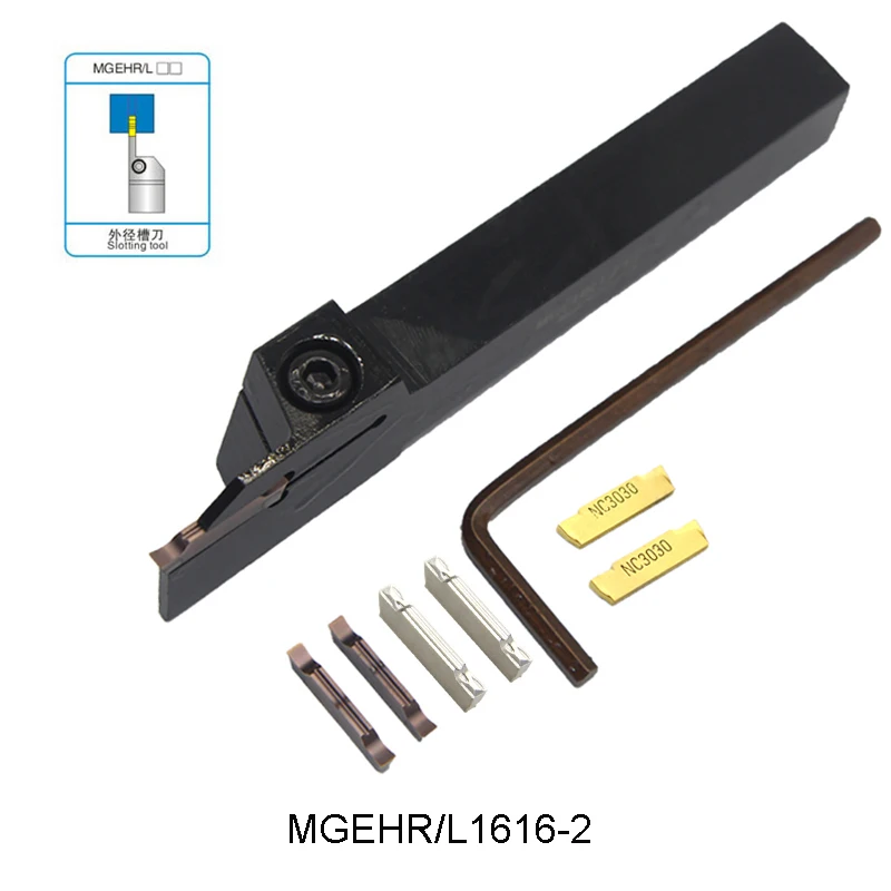 MGEHR1616-2 MGEHL1616-2 MGEHR 1616 2 Extermal grooving turning tool slotting tool for MGMN200 MGMN 200 inserts
MGEHR1616-2 MGEHL1616-2 MGEHR 1616 2 Extermal grooving turning tool slotting tool for MGMN200 MGMN 200 inserts