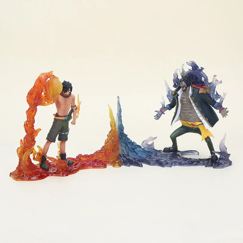 2pcs/set Anime figure one piece Portgas D Ace VS Marshall D Teach pvc action figure collectible model toys 14-15CM
2pcs/set Anime figure one piece Portgas D Ace VS Marshall D Teach pvc action figure collectible model toys 14-15CM