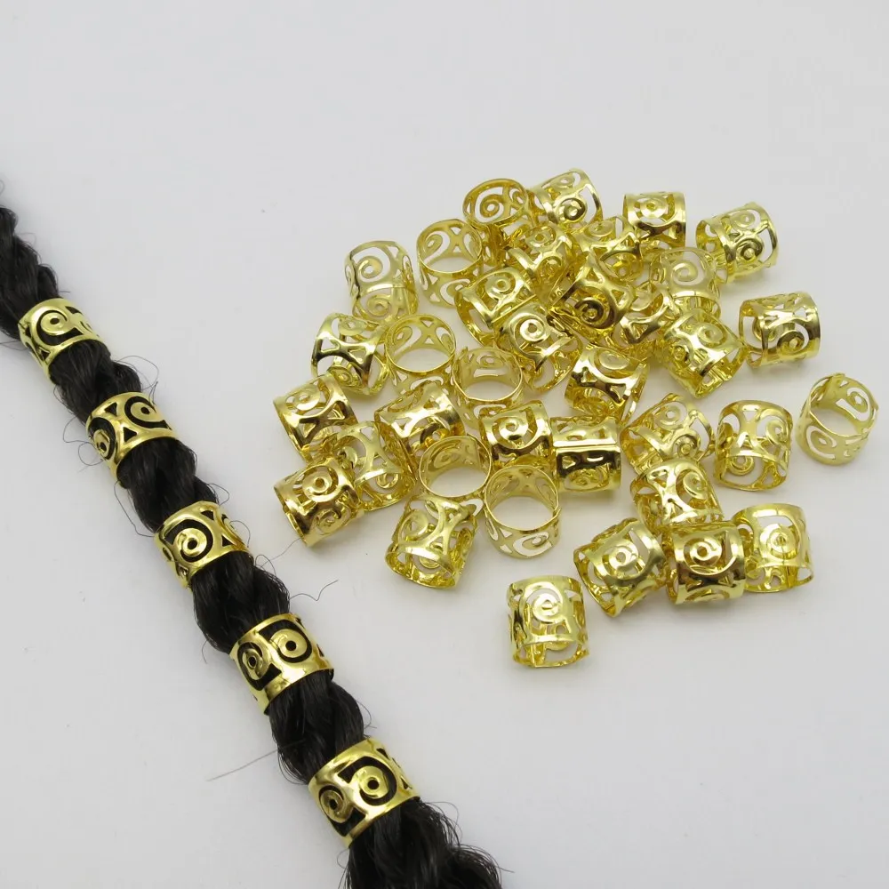 100Pcs/pack Golden/Silver micro adjustable hair braid dread Dreadlock Beads cuffs clips rings for Hair accessories
100Pcs/pack Golden/Silver micro adjustable hair braid dread Dreadlock Beads cuffs clips rings for Hair accessories