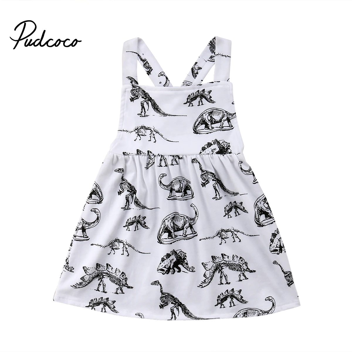 Pudcoco Sweet Dinosaur Newborn Kids Baby Girls Clothes Summer Casual Cotton Sleevess Dress 6M-3Y Helen115
Pudcoco Sweet Dinosaur Newborn Kids Baby Girls Clothes Summer Casual Cotton Sleevess Dress 6M-3Y Helen115