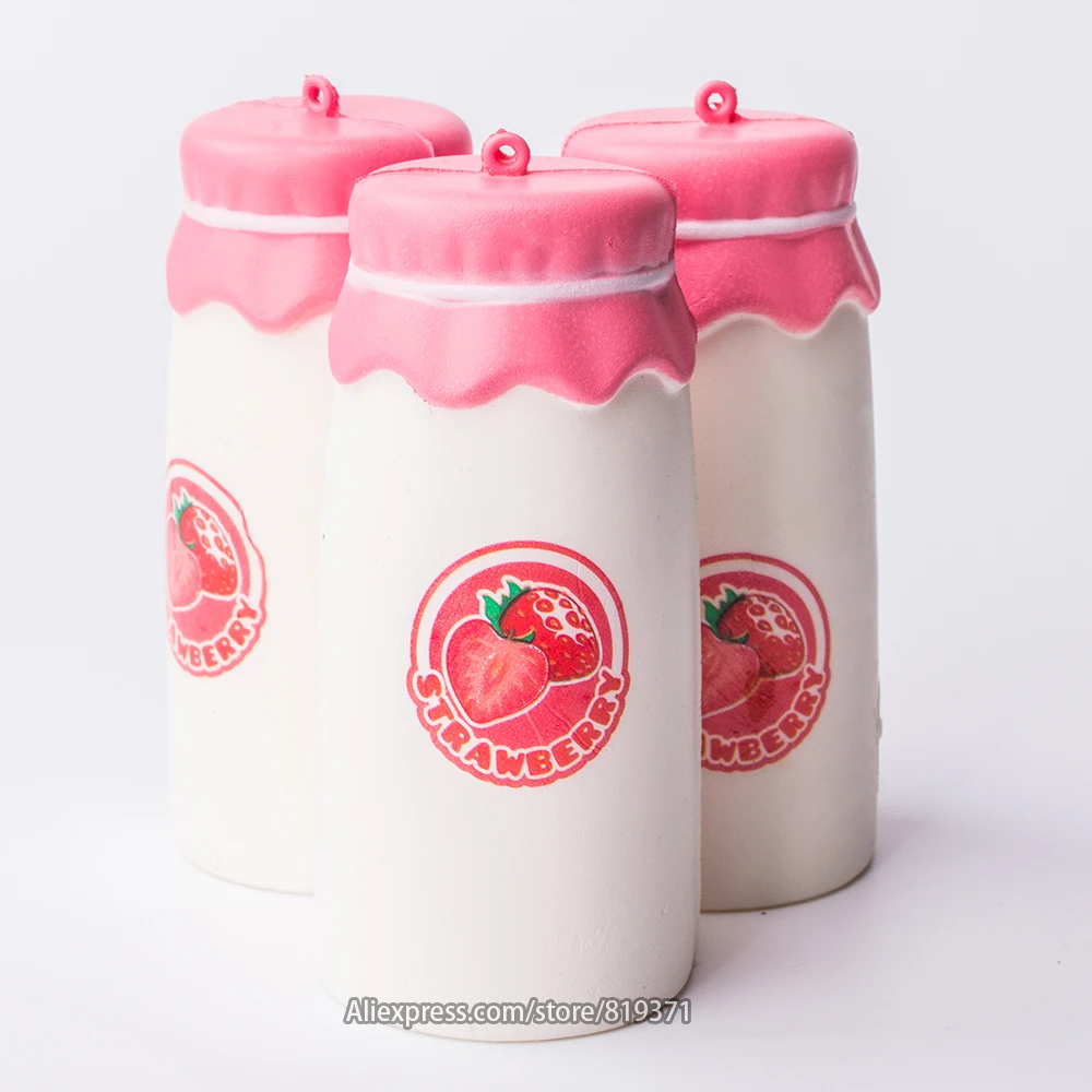 Cute Cappuccino Strawberry Bottle Scented Antistress Squishy Slow Rising Squeeze Toys Cure funny Gifts For Kids Brinquedos
Cute Cappuccino Strawberry Bottle Scented Antistress Squishy Slow Rising Squeeze Toys Cure funny Gifts For Kids Brinquedos