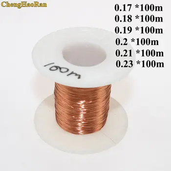 ChengHaoRan Polyurethane Enameled Wire Copper wire primary color 100 meter 0.17 0.18 0.19 0.2 0.21 0.23 mm x 100m QA-1-155
ChengHaoRan Polyurethane Enameled Wire Copper wire primary color 100 meter 0.17 0.18 0.19 0.2 0.21 0.23 mm x 100m QA-1-155