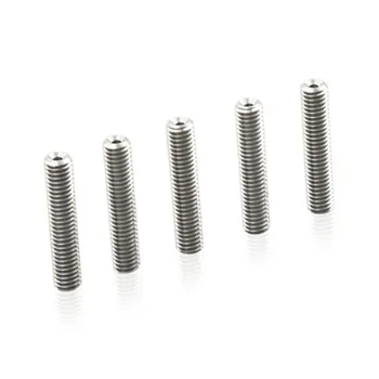 5Pcs/Set Anet A8 1.75Mm Teflon Throat Tube 0.4Mm Extruder Nozzle Print Heads M6 Heater Block Hotend For 3D Printer Parts
5Pcs/Set Anet A8 1.75Mm Teflon Throat Tube 0.4Mm Extruder Nozzle Print Heads M6 Heater Block Hotend For 3D Printer Parts