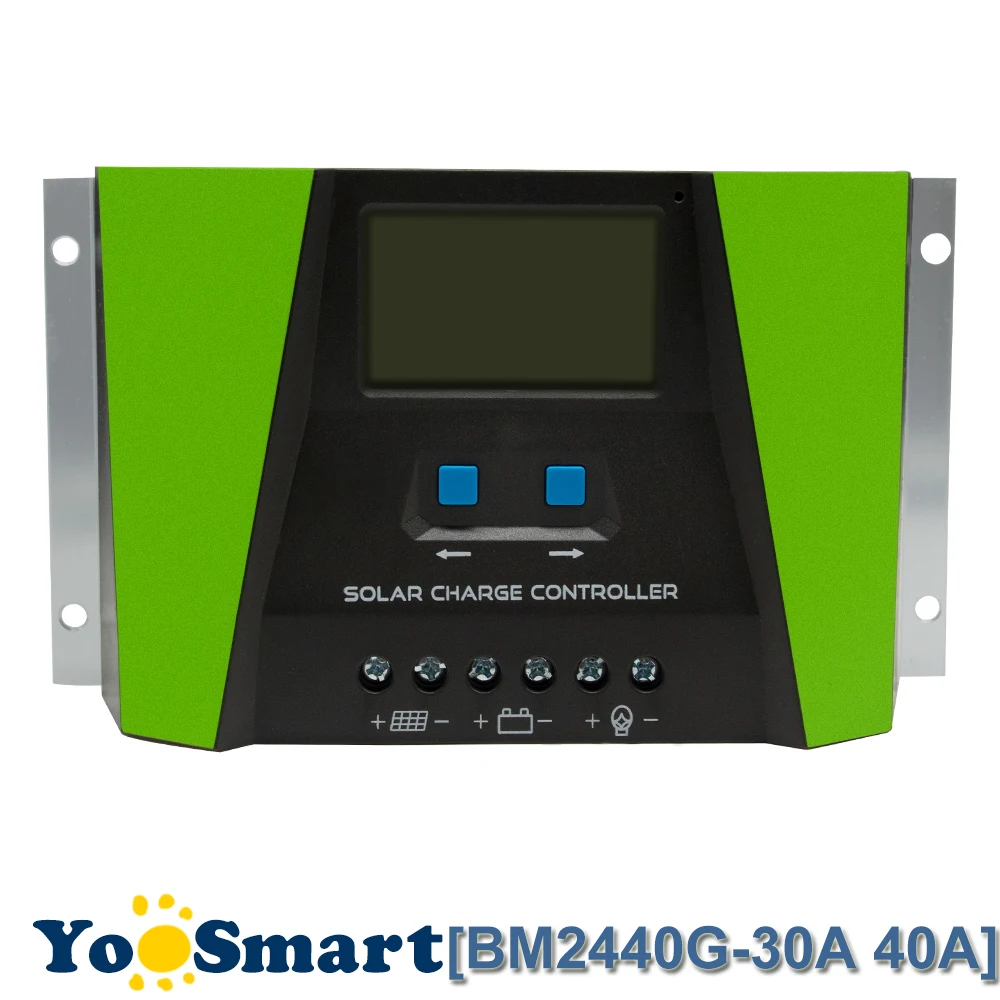 PWM 30A 40A Solar Charge Controller 12V 24V Auto With LCD Current Display USB Output Solar Panel Regulator Green New Arrival
PWM 30A 40A Solar Charge Controller 12V 24V Auto With LCD Current Display USB Output Solar Panel Regulator Green New Arrival