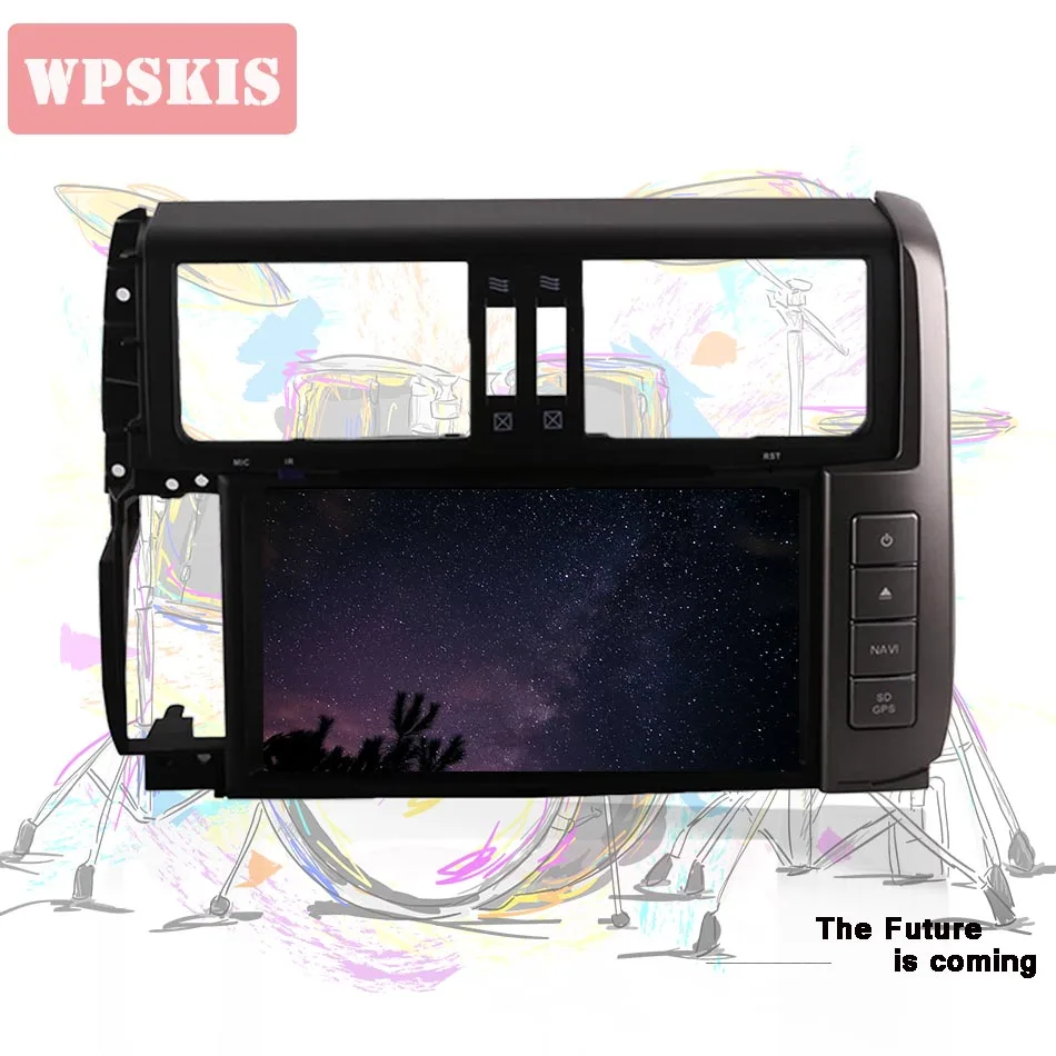 Android 9.0 For Toyota PRADO 150 2010 2011 2012 2013 Octa Core 8" 1024*600 Bluetooth Car DVD Radio GPS Navigation Audio Video
Android 9.0 For Toyota PRADO 150 2010 2011 2012 2013 Octa Core 8" 1024*600 Bluetooth Car DVD Radio GPS Navigation Audio Video