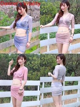 Belly Dance 2019 New Top Short Skirt with Underpants Set Beginner Practice Clothes Women Oriental Indian Dance Wear Group Exerci
Belly Dance 2019 New Top Short Skirt with Underpants Set Beginner Practice Clothes Women Oriental Indian Dance Wear Group Exerci