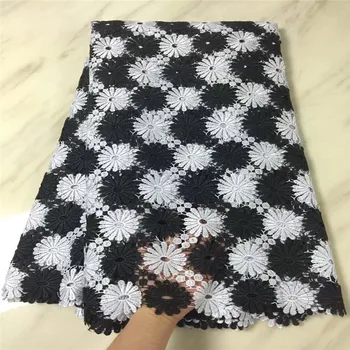 New Free Shipping White And Black High quality African Guipure Lace Fabric 2018 For Sewing African Cord Lace Fabric For Nigerian
New Free Shipping White And Black High quality African Guipure Lace Fabric 2018 For Sewing African Cord Lace Fabric For Nigerian
