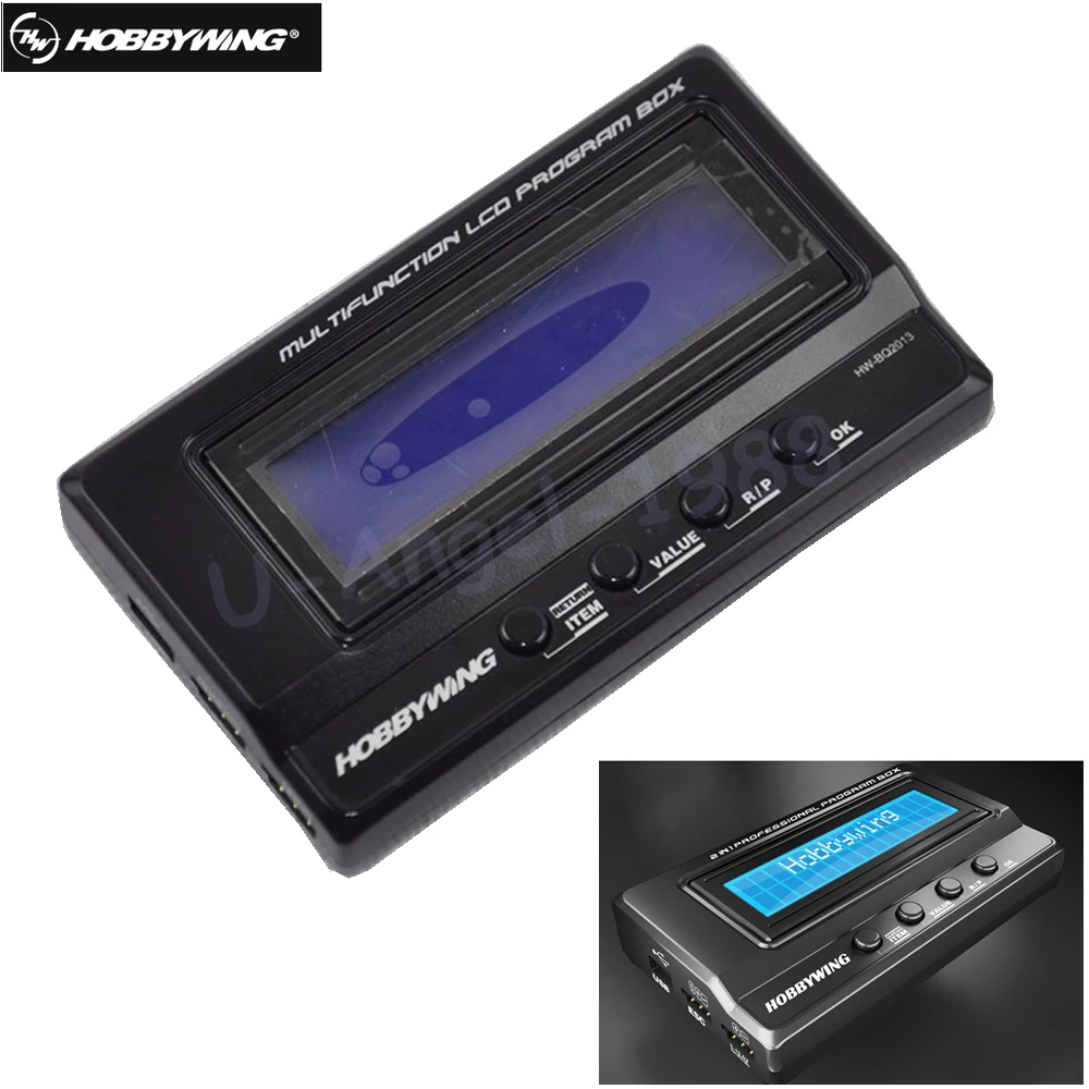 Hobbywing 3in1 Multifunction Professional LCD Program Box with Voltage Detection better Version of 2in1
Hobbywing 3in1 Multifunction Professional LCD Program Box with Voltage Detection better Version of 2in1