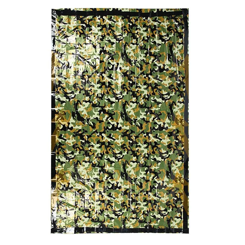 Hot-Outdoor Large Double Pe Camouflage Emergency Blanket Emergency First Aid Sleeping Bag Outdoor Camping Insulation Blanket
Hot-Outdoor Large Double Pe Camouflage Emergency Blanket Emergency First Aid Sleeping Bag Outdoor Camping Insulation Blanket