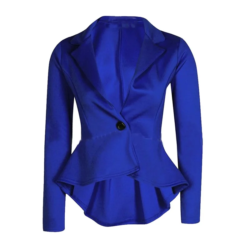 Autumn Winter Office Lady Blazers Fashion Single Button Notched Formal Solid Women Vadim Blazer
Autumn Winter Office Lady Blazers Fashion Single Button Notched Formal Solid Women Vadim Blazer