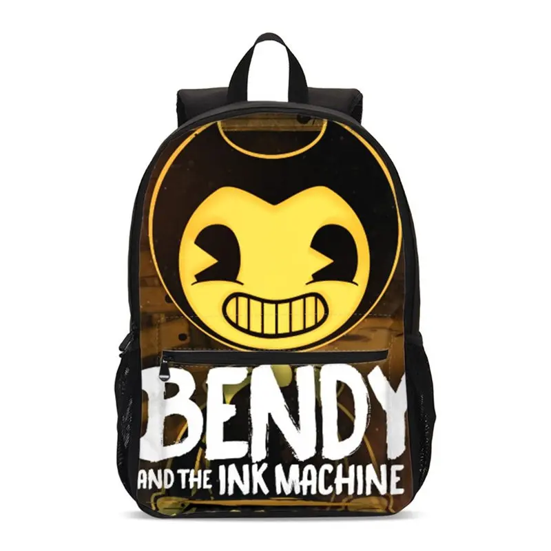 Bendy And The Ink Machine Cartoon School Backpack for Kids Casual Shoulder Back Pack Teenage Bagpack Mochila Mujer Bolsa Escolar
Bendy And The Ink Machine Cartoon School Backpack for Kids Casual Shoulder Back Pack Teenage Bagpack Mochila Mujer Bolsa Escolar
