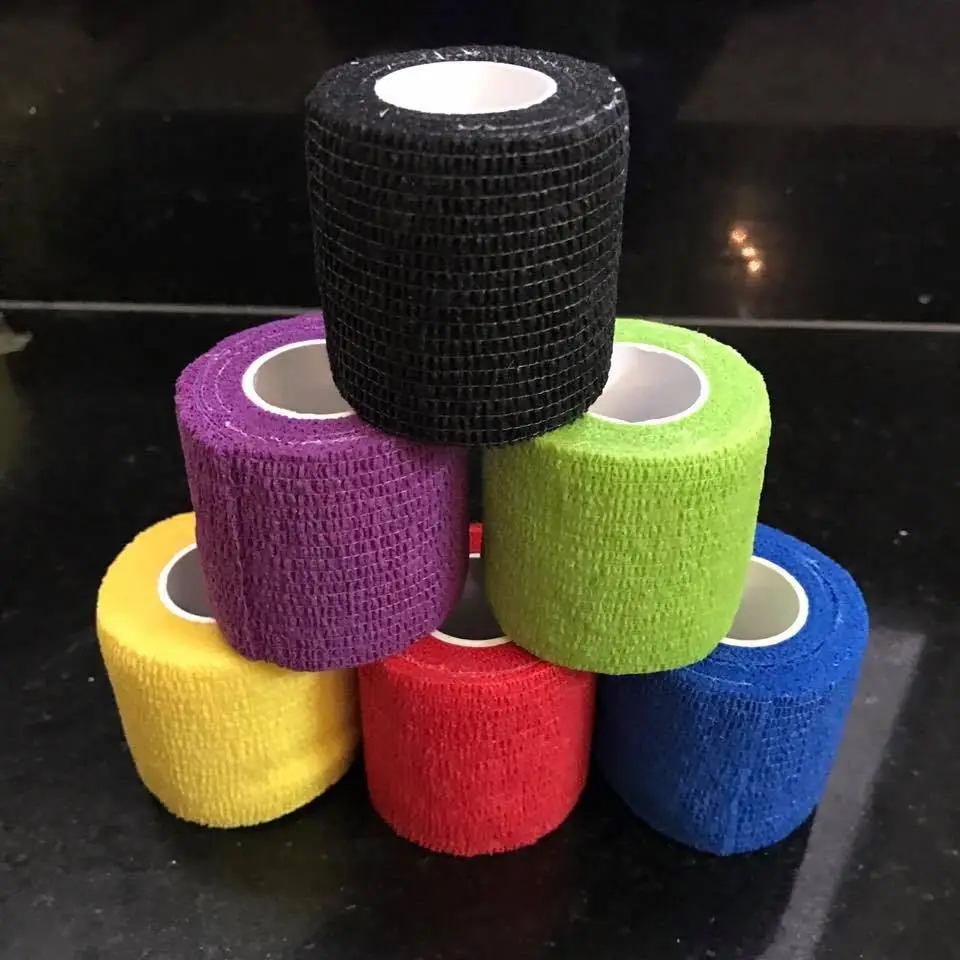 6pcs/High Elastic Waterproof Bandage Disposable Self-adhesive Elastic Bandage for Handle Grip Tube Tattoo Accessory Free Shippin
6pcs/High Elastic Waterproof Bandage Disposable Self-adhesive Elastic Bandage for Handle Grip Tube Tattoo Accessory Free Shippin