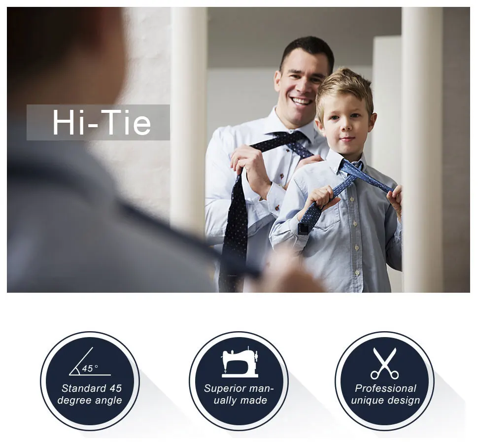 Salut-Cravate 6 cm Cravate Pour Enfants Soie