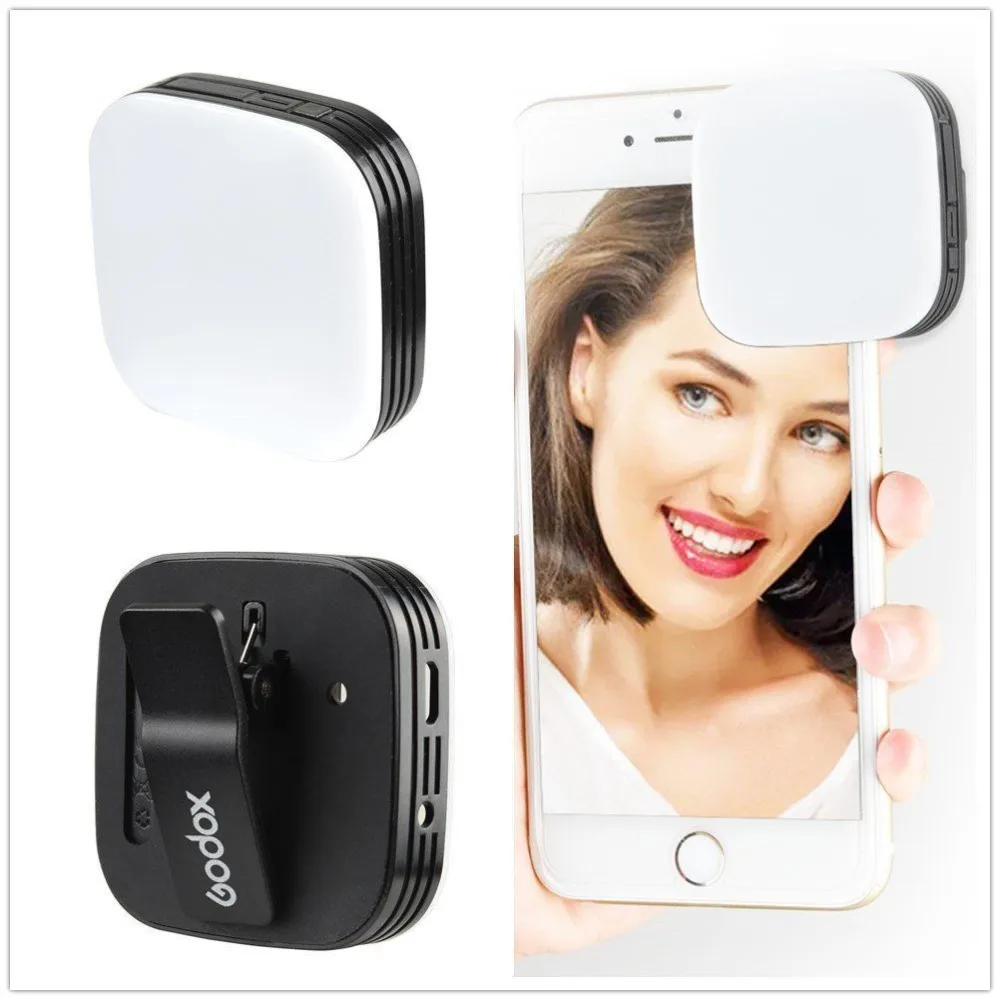 GODOX LEDM32 Mini Video Light Mobilephone Lithium Battery Lighting LED Adjustable Brightness for Universal Photography Phones
GODOX LEDM32 Mini Video Light Mobilephone Lithium Battery Lighting LED Adjustable Brightness for Universal Photography Phones