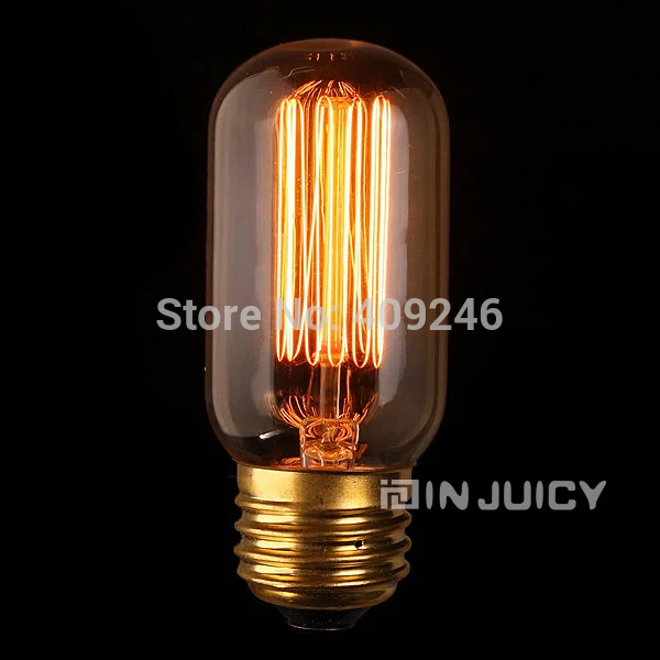 T45 Fireworks Circle Marconi Smoked Light Bulb Lamp Vintage Edison Reproduction 40 Watt Clear Glass E27 AC220V
T45 Fireworks Circle Marconi Smoked Light Bulb Lamp Vintage Edison Reproduction 40 Watt Clear Glass E27 AC220V