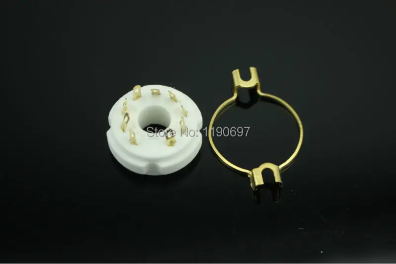 2PCS 9Pin Tube Socket For PL504 EL519 6P12P 5BC3 Tube Ceramic Socket Free Shipping
2PCS 9Pin Tube Socket For PL504 EL519 6P12P 5BC3 Tube Ceramic Socket Free Shipping