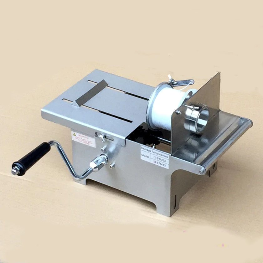 0-42mm Hand Rolling Salami Sausage Stuffer Sausage Tying Machine with 3pcs Twine
0-42mm Hand Rolling Salami Sausage Stuffer Sausage Tying Machine with 3pcs Twine
