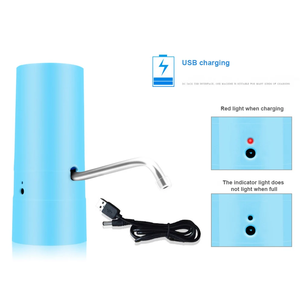 Wireless Drinking Water Pump USB Charging Automatic Electric Drinking Bottle Water Dispenser E2S
Wireless Drinking Water Pump USB Charging Automatic Electric Drinking Bottle Water Dispenser E2S