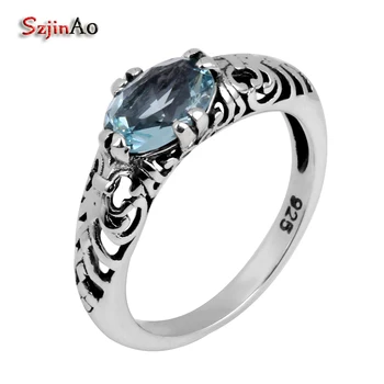 Szjinao Wholesale Gold and Silver Details Sky Aquamarine Women 925 Sterling Silver Ring Wedding Invitations Whololesale
Szjinao Wholesale Gold and Silver Details Sky Aquamarine Women 925 Sterling Silver Ring Wedding Invitations Whololesale