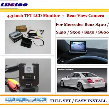 Liislee For Mercedes Benz S400 / S450 / S500 / S550 / S600 Car Reverse Rear Camera + 4.3" LCD Monitor = 2 in 1 Parking System
Liislee For Mercedes Benz S400 / S450 / S500 / S550 / S600 Car Reverse Rear Camera + 4.3" LCD Monitor = 2 in 1 Parking System