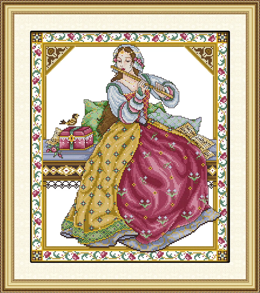 Solo cross stitch kit aida 14ct 11ct count printed canvas stitches embroidery DIY handmade needlework
Solo cross stitch kit aida 14ct 11ct count printed canvas stitches embroidery DIY handmade needlework