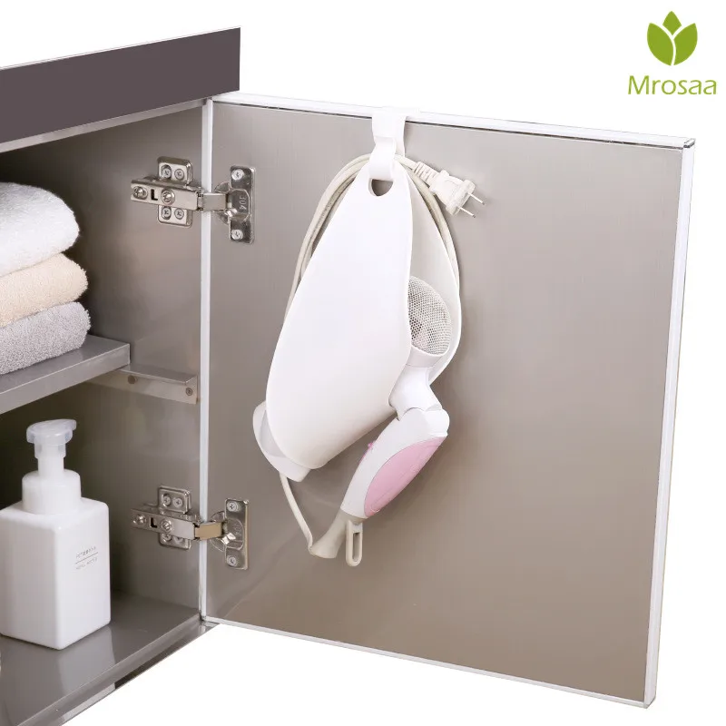 Mrosaa Free Drilling Hair Dryer Stand Hotel Bathroom Shelves Shelf Storage Hairdryer Rack Holder Door/Round Rod Hanging Type
Mrosaa Free Drilling Hair Dryer Stand Hotel Bathroom Shelves Shelf Storage Hairdryer Rack Holder Door/Round Rod Hanging Type