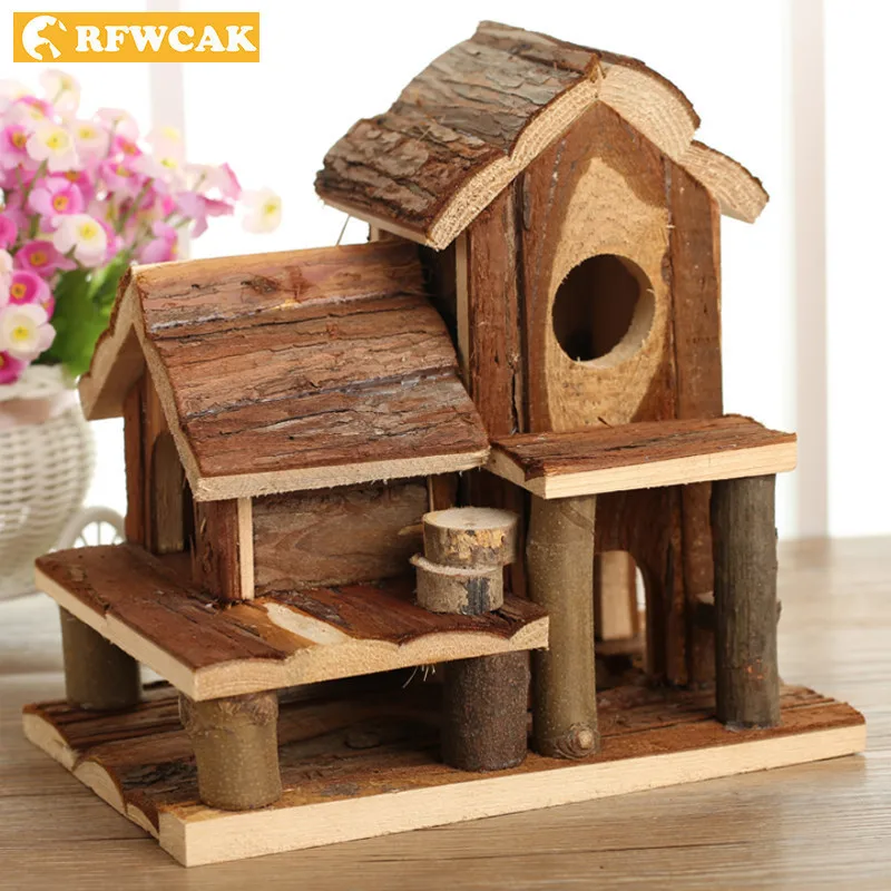Cute Small Animal Pet Sleeping House Nest Bed Hamster Rabbit Hedgehog Pet Sleeping Log Cabin Cages Animal Pet House Supplies
Cute Small Animal Pet Sleeping House Nest Bed Hamster Rabbit Hedgehog Pet Sleeping Log Cabin Cages Animal Pet House Supplies