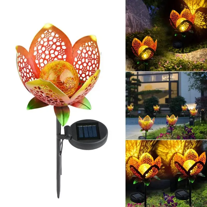 2V 2LED Solar Flower Light Outdoor IP65 Waterproof Garden Landscape Decorative Lamp Warm White LED Light
2V 2LED Solar Flower Light Outdoor IP65 Waterproof Garden Landscape Decorative Lamp Warm White LED Light