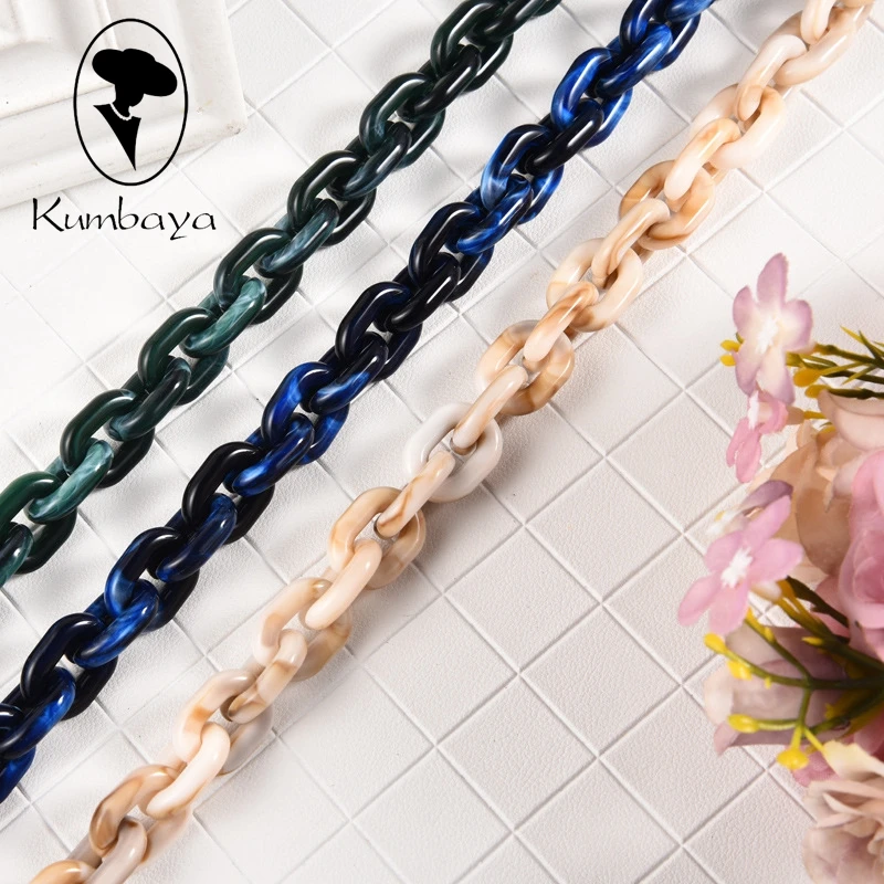Top-rated 1.0 Meter 15*19mm Acrylic Necklace Strand Parts Linked Bag Chains Women Jewelry DIY Accessories Glasses Chains N028
Top-rated 1.0 Meter 15*19mm Acrylic Necklace Strand Parts Linked Bag Chains Women Jewelry DIY Accessories Glasses Chains N028