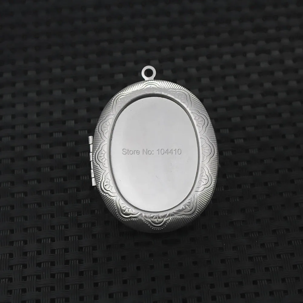 39*52mm Stainless Steel Locket Pendant Charms Oval Cameo Cabochons Bases DIY Photo Locket Pendant Making
39*52mm Stainless Steel Locket Pendant Charms Oval Cameo Cabochons Bases DIY Photo Locket Pendant Making