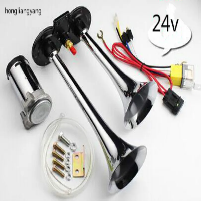 universal spuer loud truck horn 24v air horn 24v With pump Wire harness boat horn train horn full set free shipping
universal spuer loud truck horn 24v air horn 24v With pump Wire harness boat horn train horn full set free shipping