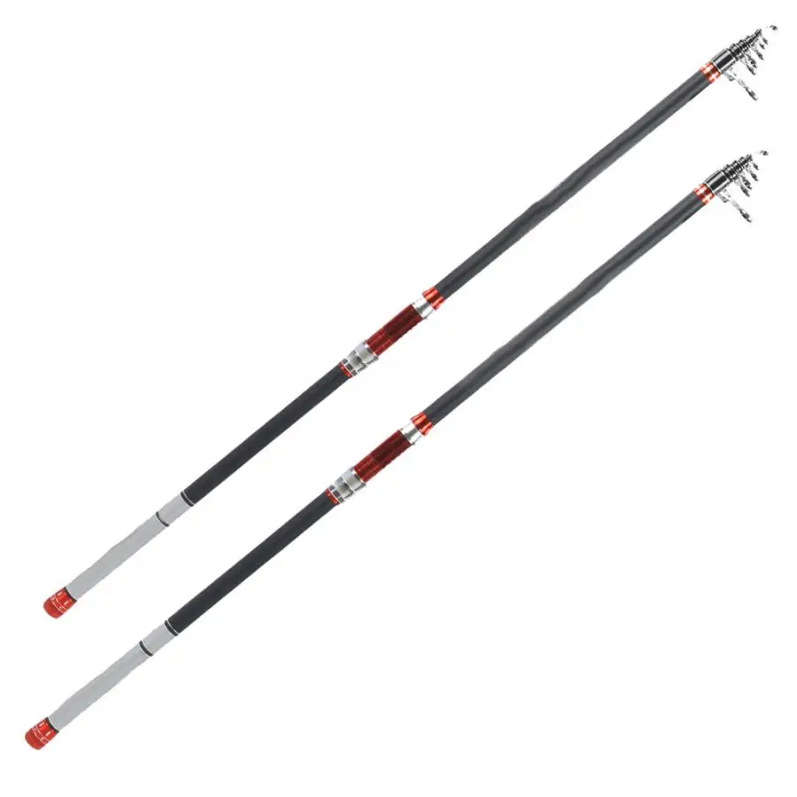 Superhard Telescopic Fishing Rod High Carbon Long Shot For Outdoor Fishers Sea Ice Accessories | Спорт и развлечения