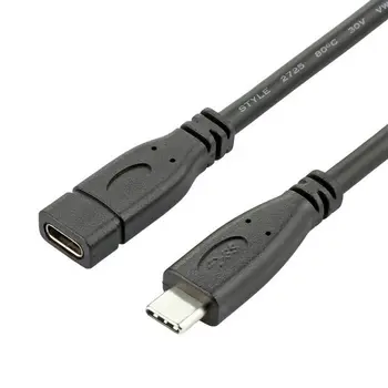 high quality 10Gbps 20cm 50cm 100cm USB3.1 USB-C USB 3.1 type c Extension Cable Type-C Male to Female CM-CF data cable Black
high quality 10Gbps 20cm 50cm 100cm USB3.1 USB-C USB 3.1 type c Extension Cable Type-C Male to Female CM-CF data cable Black