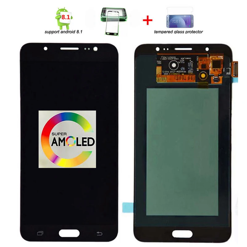 Original Amoled lcd For Samsung Galaxy J7 2016 J710 LCD Display and Touch Screen Digitizer Assembly SM-J710F J710M J710H J710FN
Original Amoled lcd For Samsung Galaxy J7 2016 J710 LCD Display and Touch Screen Digitizer Assembly SM-J710F J710M J710H J710FN