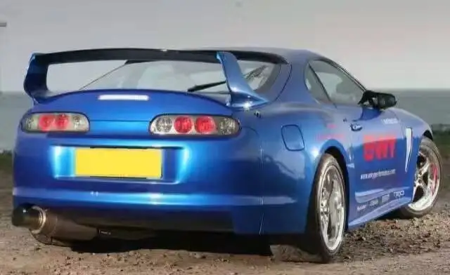 Car styling Supra Carbon only Two bracket Rear Spoilers Fit For 1993-1998 Supra MK4 TRD Trunk spoiler
Car styling Supra Carbon only Two bracket Rear Spoilers Fit For 1993-1998 Supra MK4 TRD Trunk spoiler