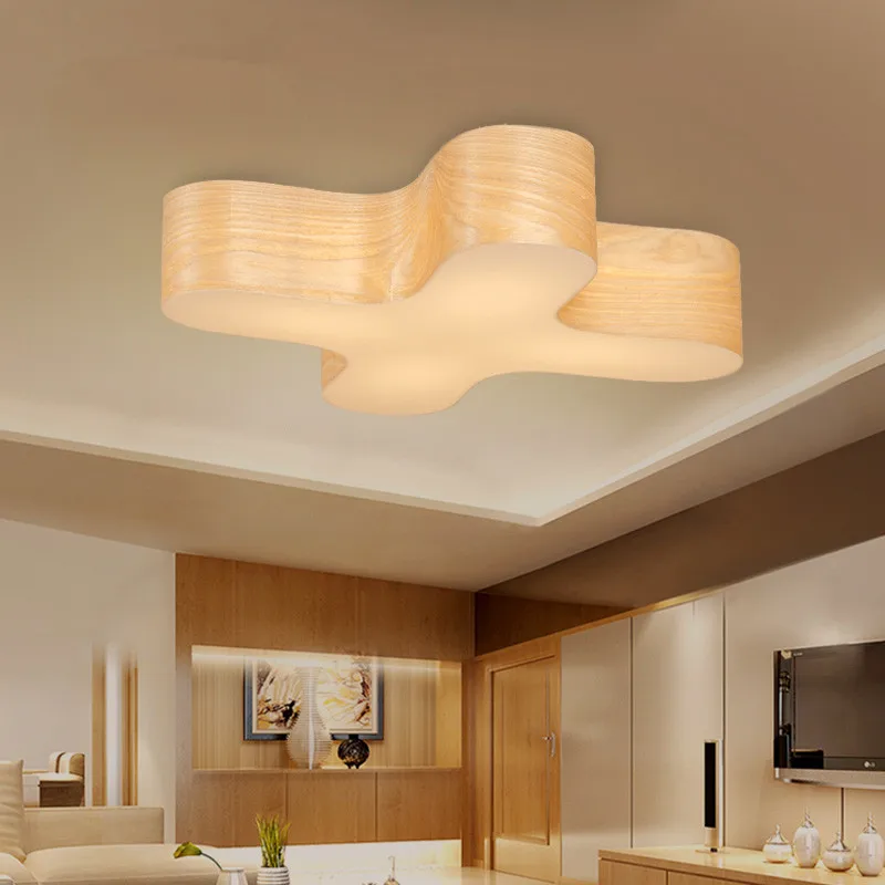 Modern contracted bedroom light restaurant Lamps Solid wood art sitting room lights Creative clover Ceiling lamps
Modern contracted bedroom light restaurant Lamps Solid wood art sitting room lights Creative clover Ceiling lamps
