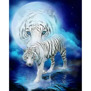 Full Drill Square Diamond 5D DIY Diamond Painting"White tiger"Diamond Embroidery Cross Stitch Rhinestone Mosaic Painting
Full Drill Square Diamond 5D DIY Diamond Painting"White tiger"Diamond Embroidery Cross Stitch Rhinestone Mosaic Painting