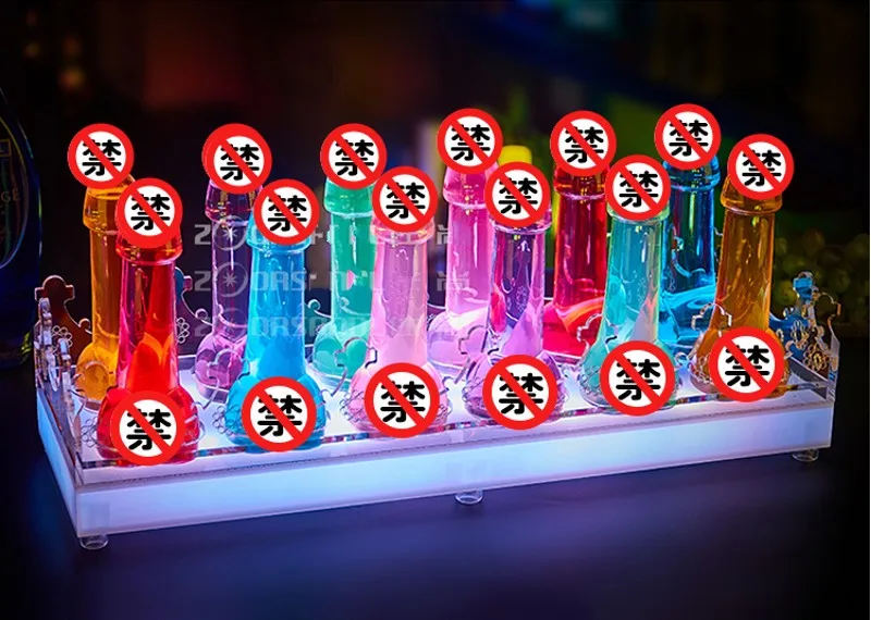 Новинка, перезаряжаемый светящийся светодиодный стеклянный поднос, держатель для чашки в виде пули с пенисом, стеклянная чашка для бара, украшения для дискотевечерние
Новинка, перезаряжаемый светящийся светодиодный стеклянный поднос, держатель для чашки в виде пули с пенисом, стеклянная чашка для бара, украшения для дискотевечерние