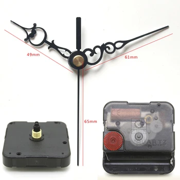 12888 6mm screw length Quartz Movement With black short Clock Hands 39# Plastic Sweep Movement Clock Accessory DIY Clock Kits
12888 6mm screw length Quartz Movement With black short Clock Hands 39# Plastic Sweep Movement Clock Accessory DIY Clock Kits