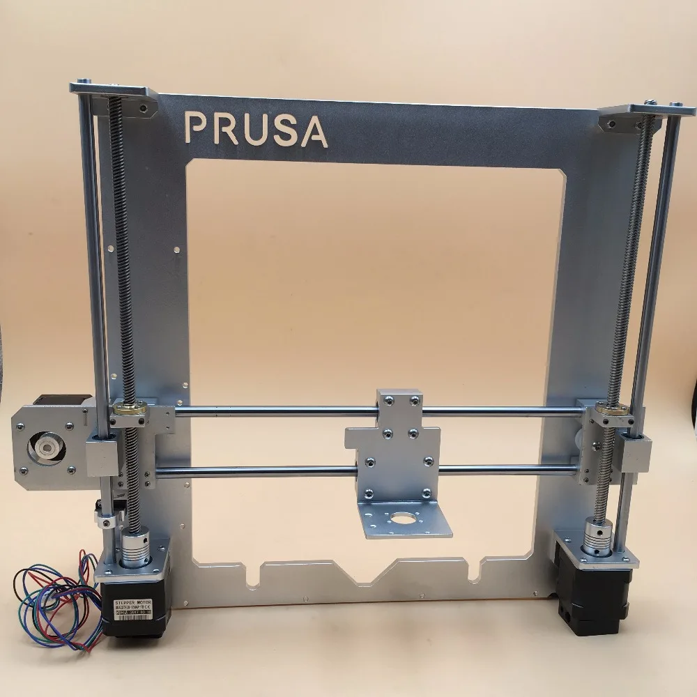 Reprap Prusa i3 aluminum mechanical kit ,with aluminum frame,l X carriage,end idler +X end motor holder,motors, T8 Lead screw
Reprap Prusa i3 aluminum mechanical kit ,with aluminum frame,l X carriage,end idler +X end motor holder,motors, T8 Lead screw
