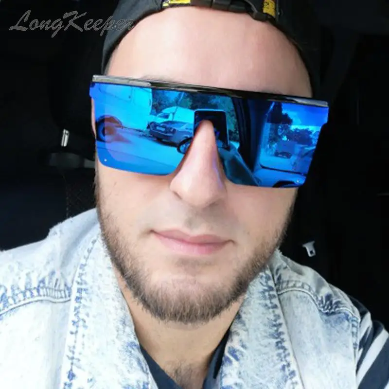LongKeeper Oversized Women Sunglasses Men Flat Top Mirror Lens Square Sun Glasses for Driving Brand Design Sunshades UV400 Gafas
LongKeeper Oversized Women Sunglasses Men Flat Top Mirror Lens Square Sun Glasses for Driving Brand Design Sunshades UV400 Gafas