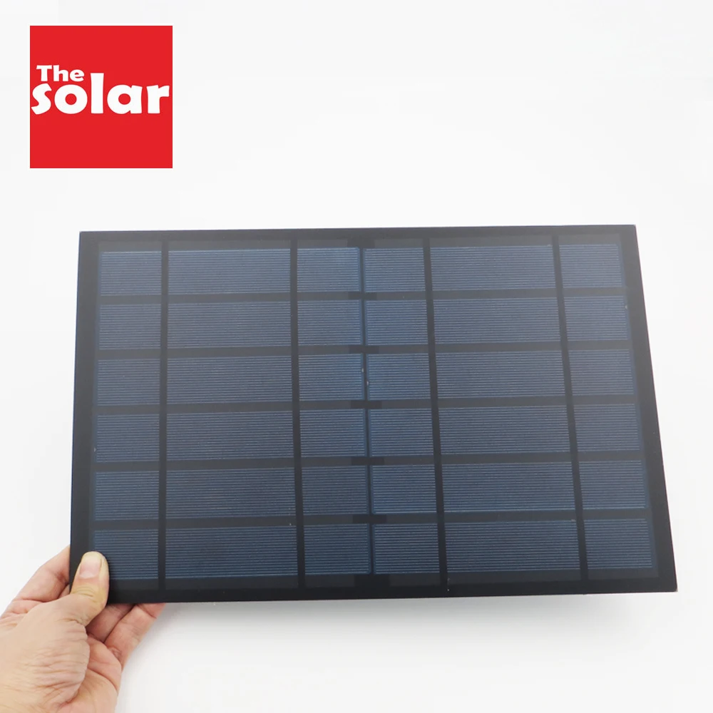 6VDC 1670mA 10Watt 10W Solar Panel Standard Epoxy polycrystalline Silicon DIY Battery Power Charge Module Mini Solar Cell toy
6VDC 1670mA 10Watt 10W Solar Panel Standard Epoxy polycrystalline Silicon DIY Battery Power Charge Module Mini Solar Cell toy